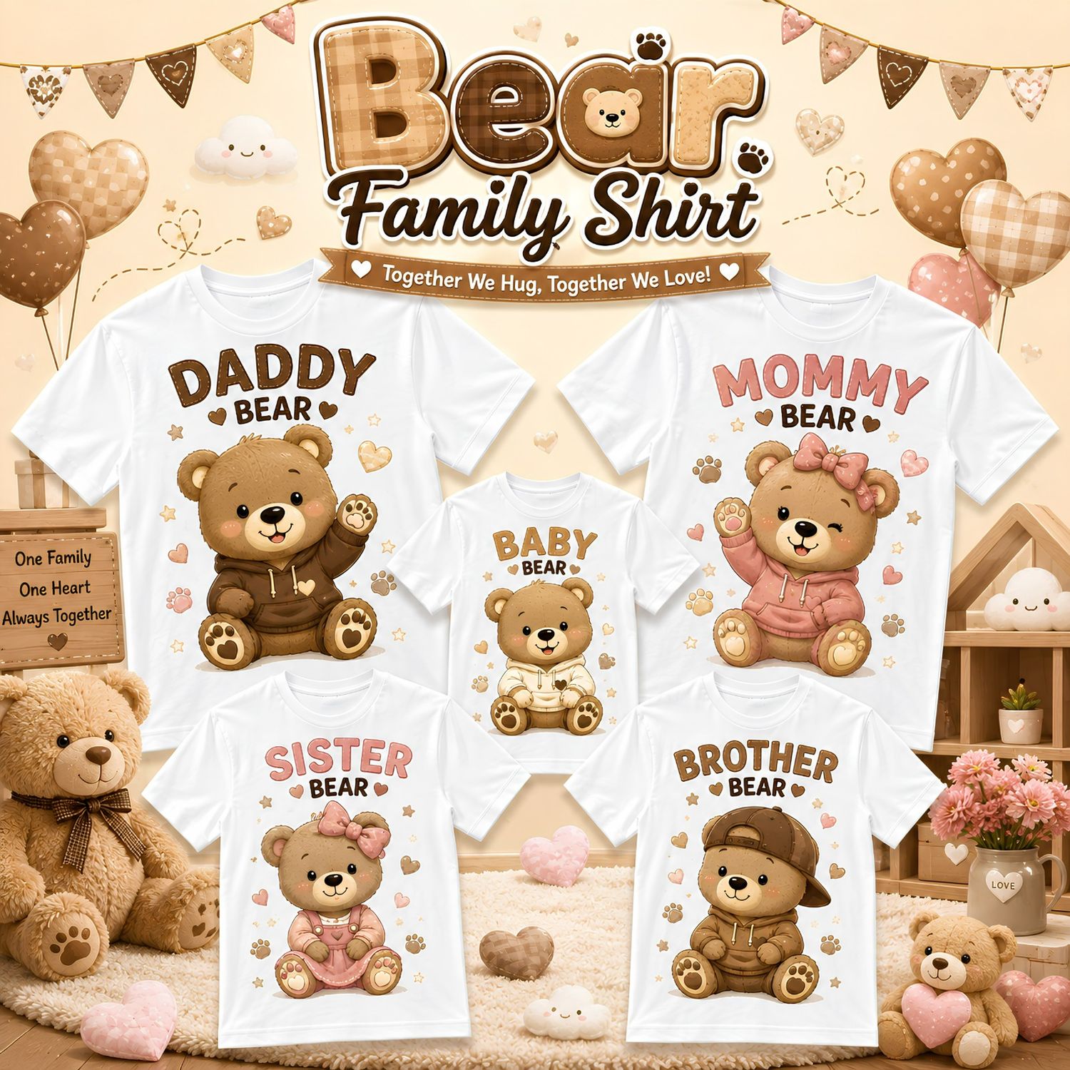 Bear Theme Shirts