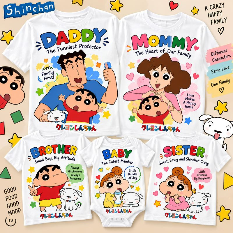Japanese Family Theme Shirts