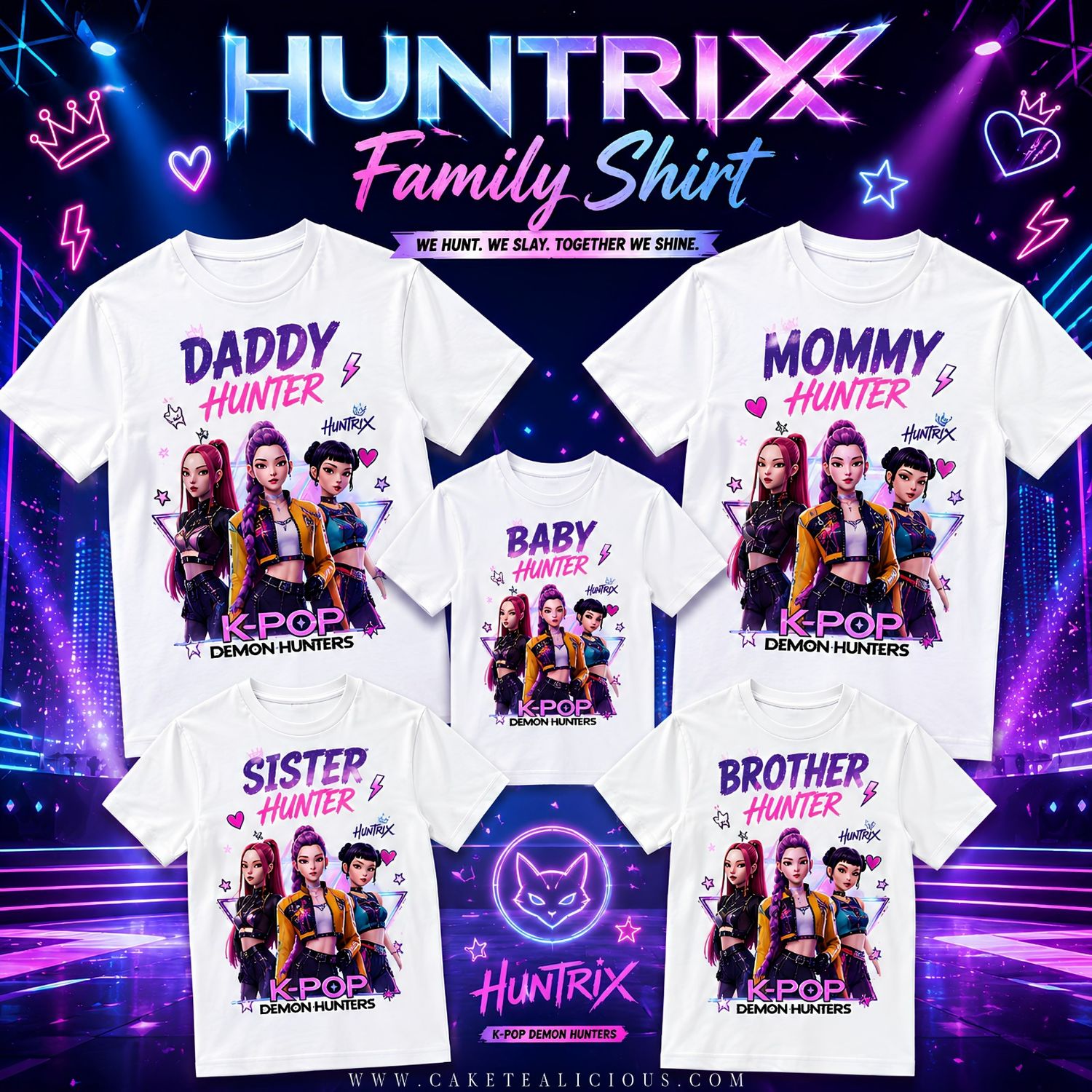 Kpop Demon Hunter Theme Shirts