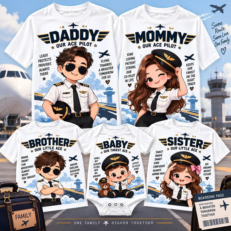 Pilot Theme Shirts
