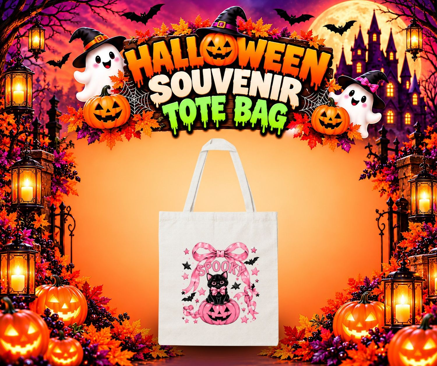 Tote Bag - Spooky 6