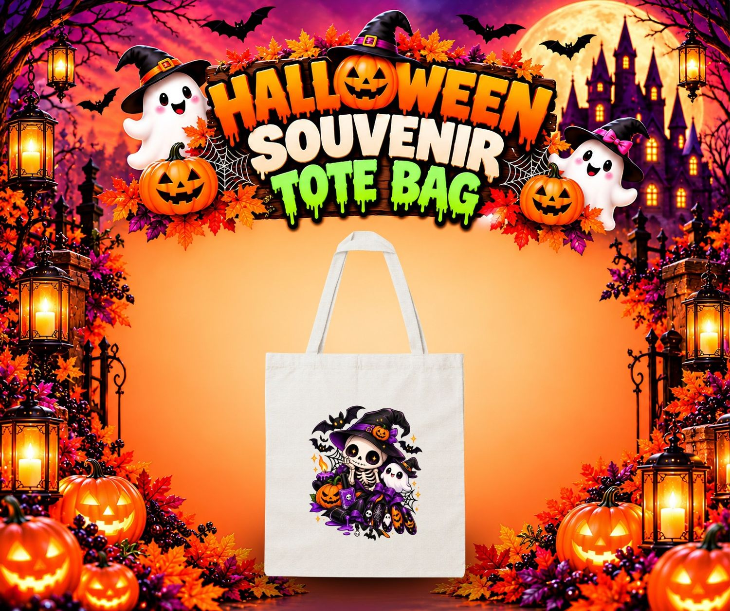 Tote Bag - Spooky 4