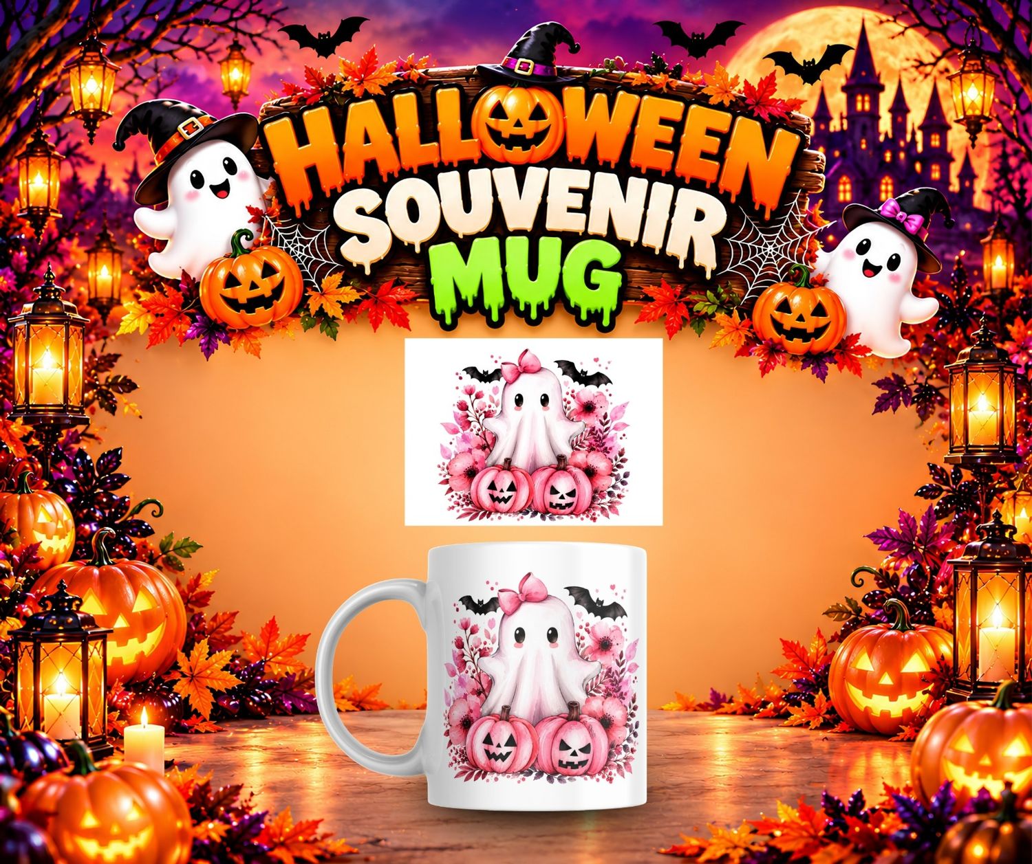 Ceramic Mug Spooky 1