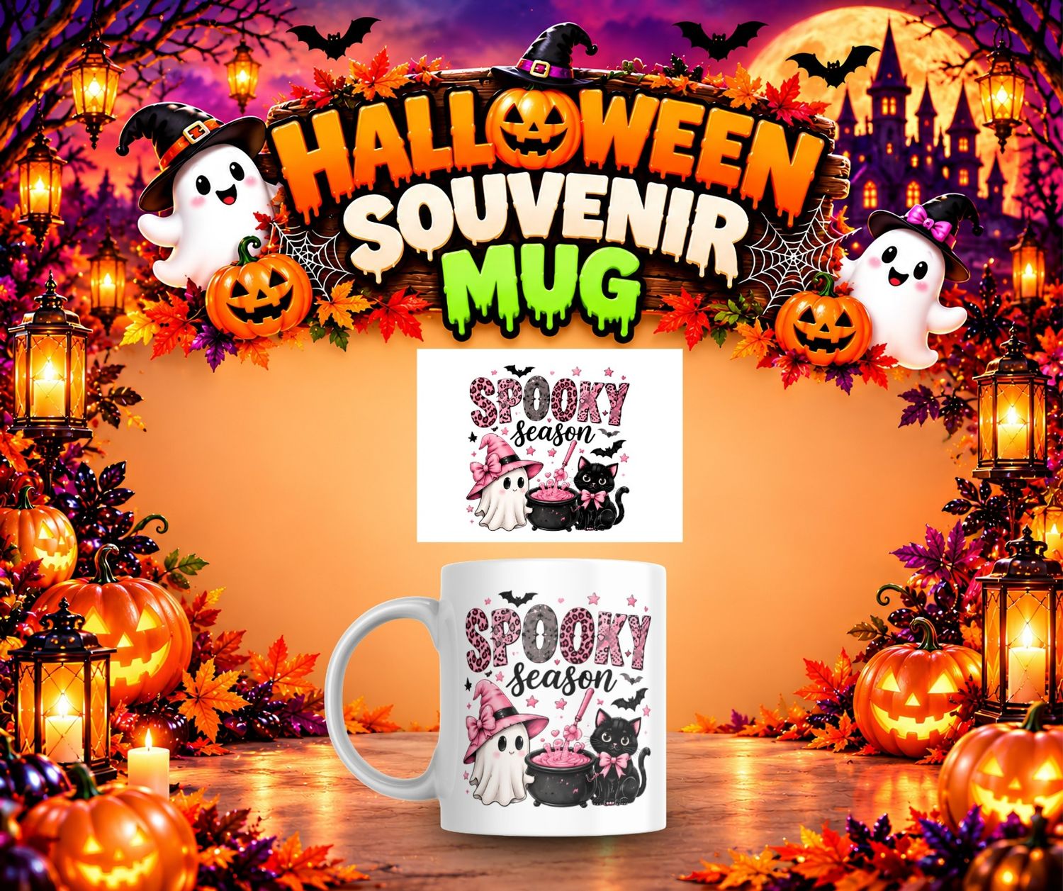 Ceramic Mug Spooky 2