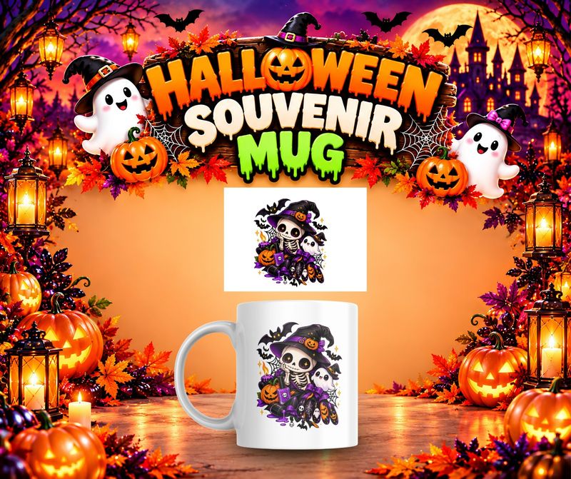Ceramic Mug Spooky 6