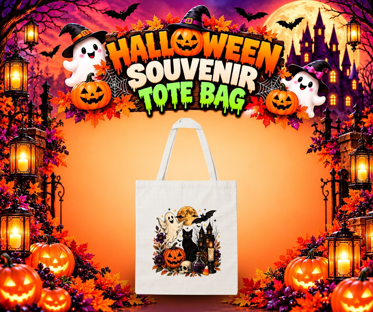 Tote Bag - Spooky 5