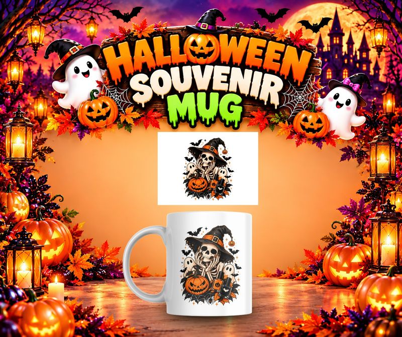 Ceramic Mug Spooky 5