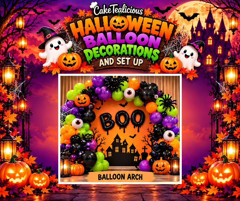 Halloween Backdrop Decor 1