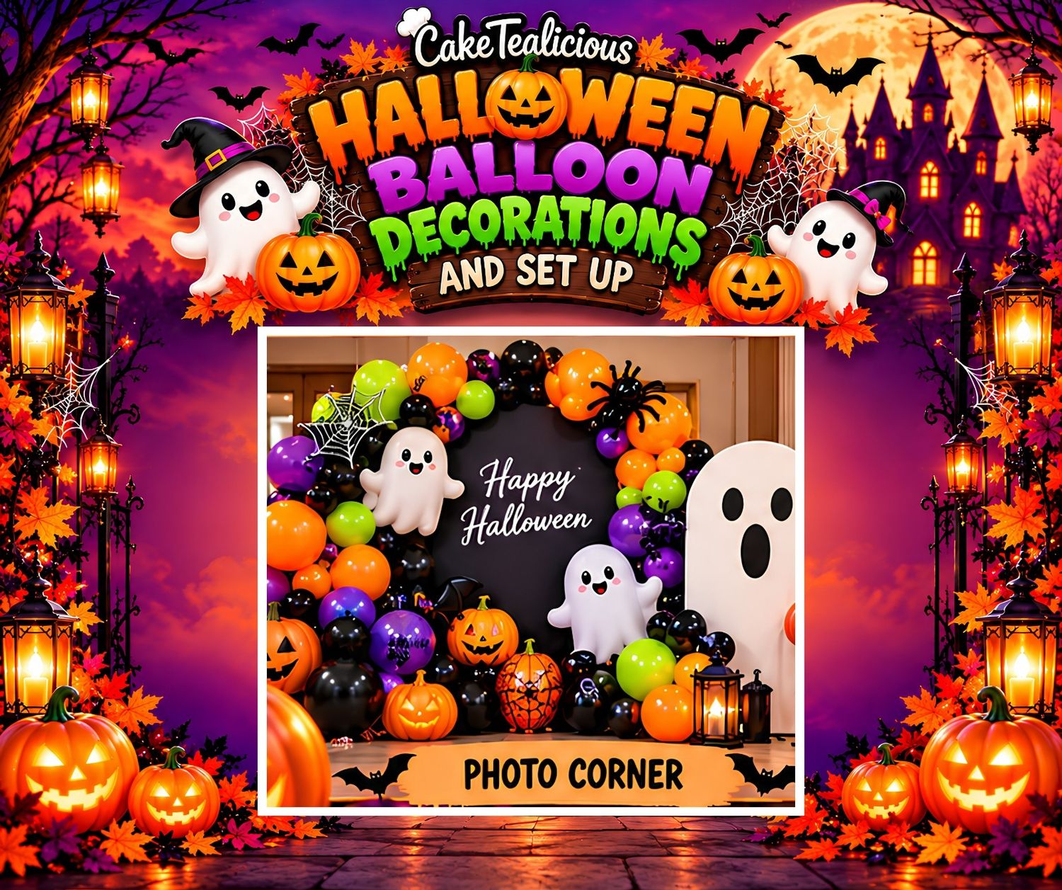 Halloween Photo Corner Decor
