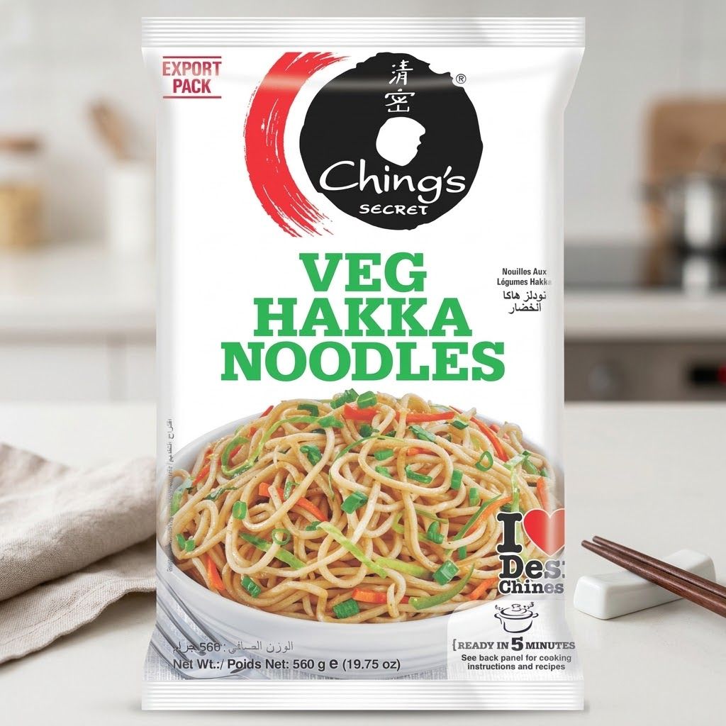 Ching`s Veg Hakka Noodles 560gm