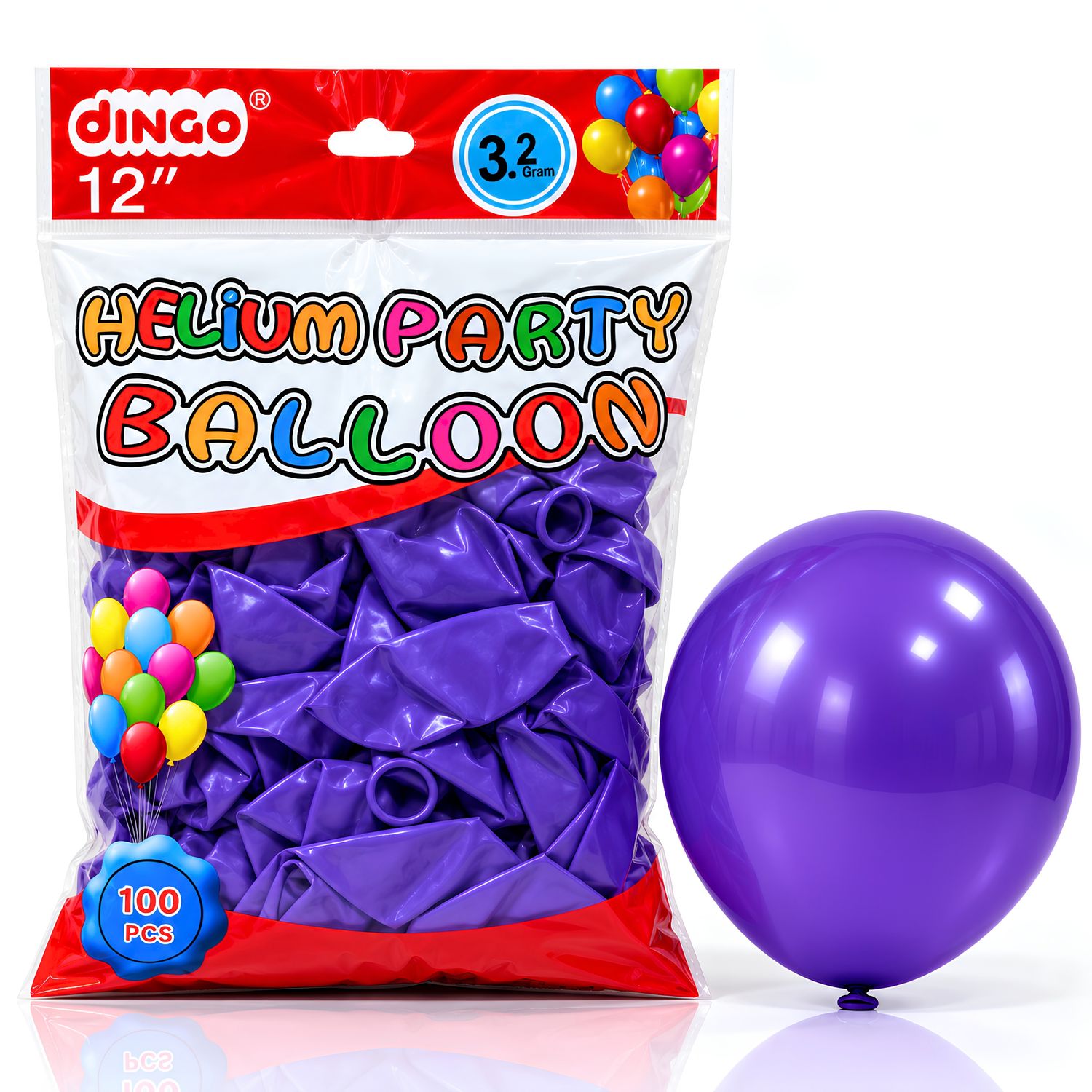 Standard Violet 100pcs 12″ 3.2g Latex Balloon