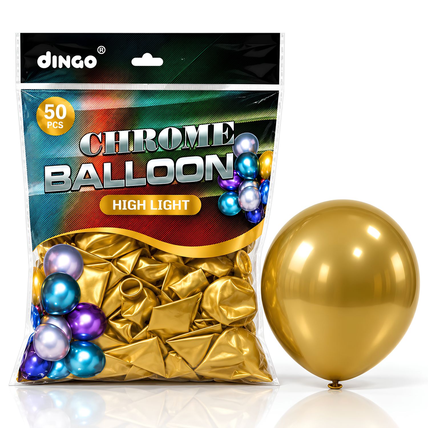 Chromatic Gold 50pcs/pack 12inch
