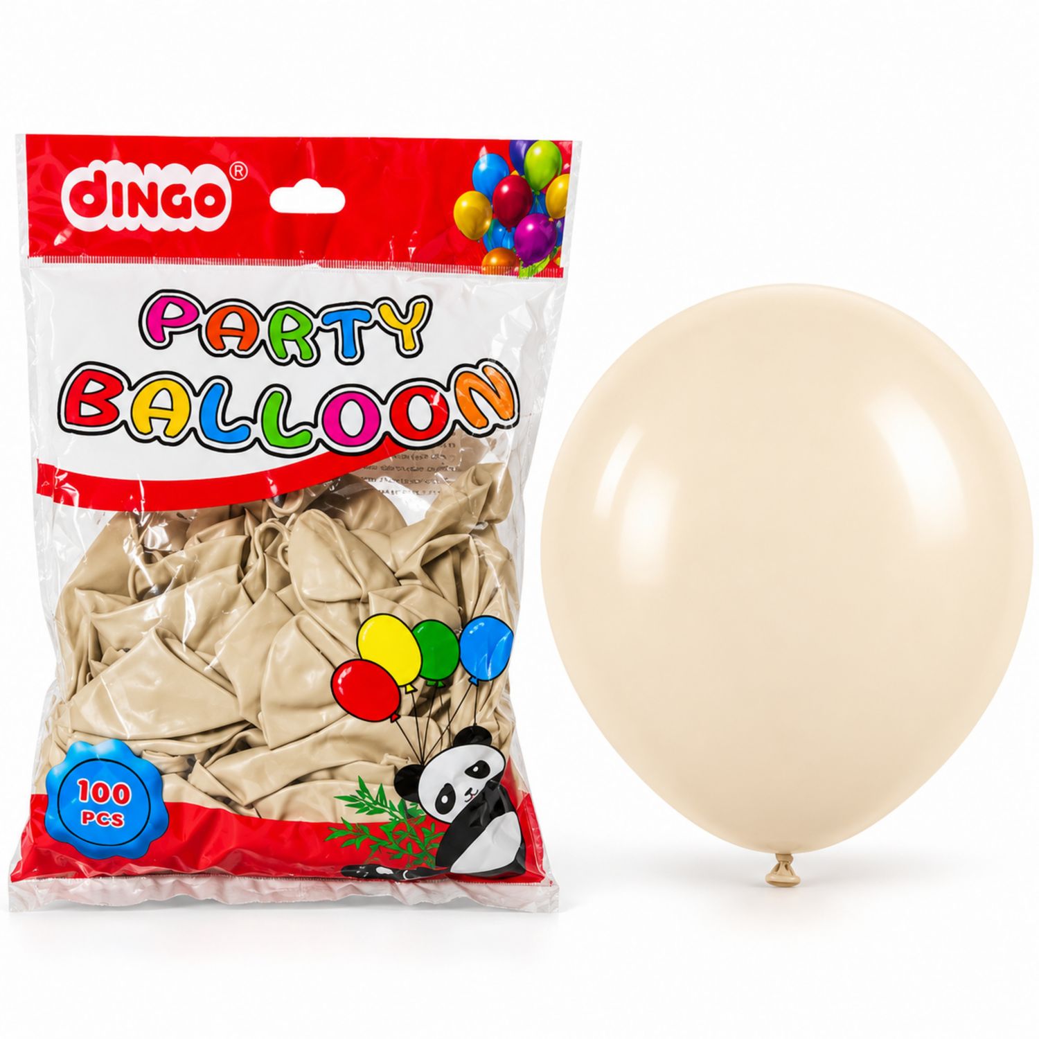 Dusty White 100pcs 12″ 2.8g Latex Balloon