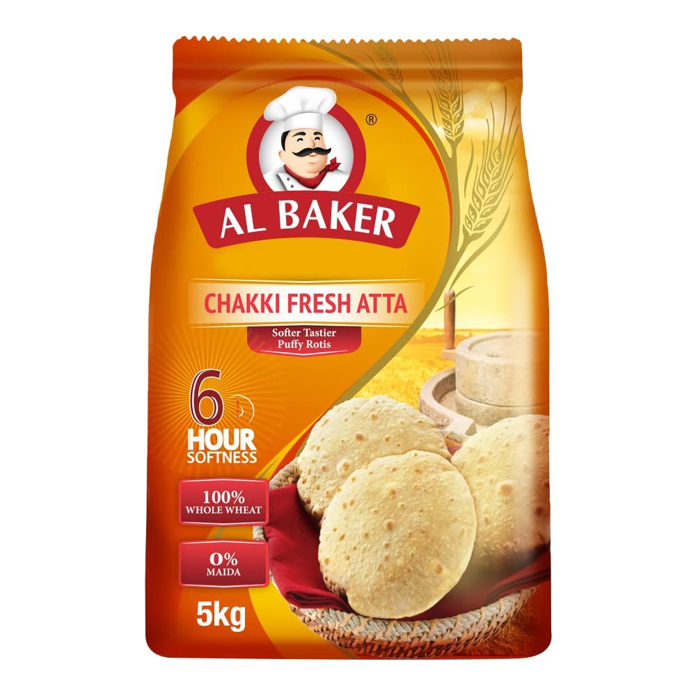 Al Baker Chakki Fresh Atta 5kg