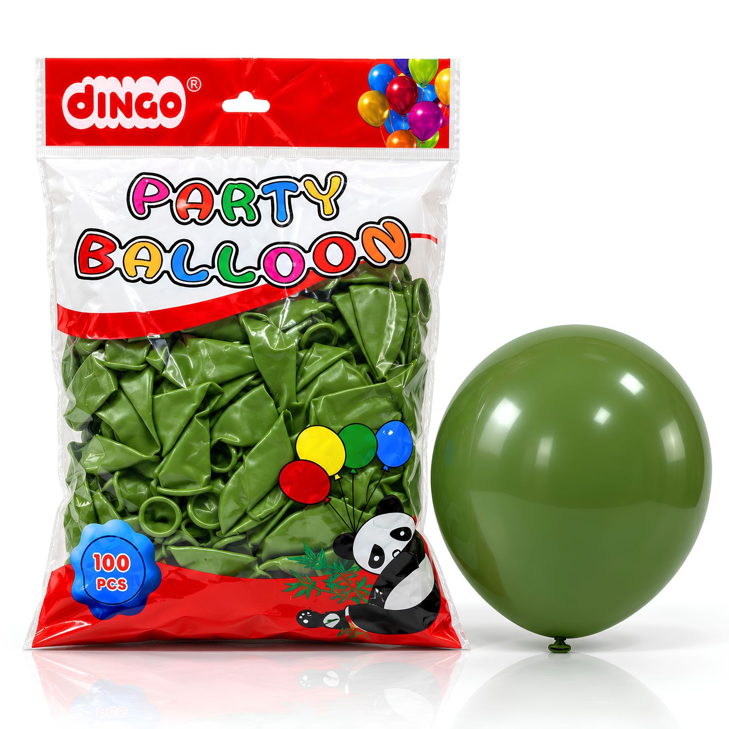 Olive Green 100pcs 12″ 3.2g Latex Balloon