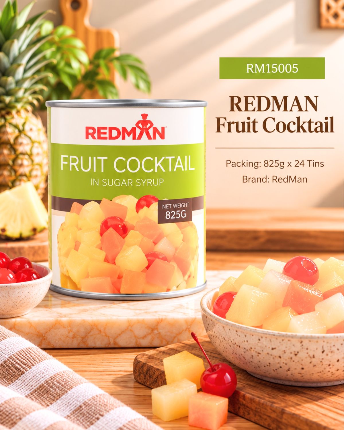 REDMAN Fruit Cocktail 825g
