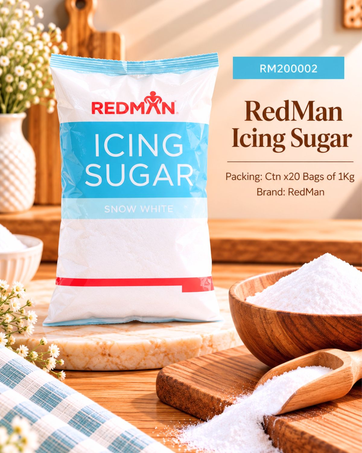 RedMan Icing Sugar 1Kg