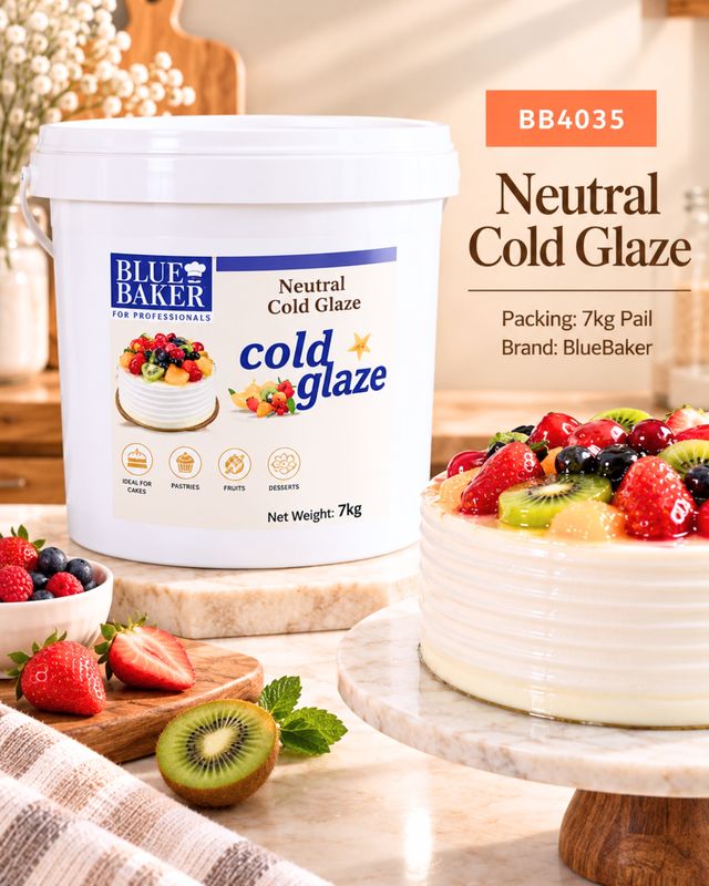 Neutral Cold Glaze 7Kg Pail	BlueBaker