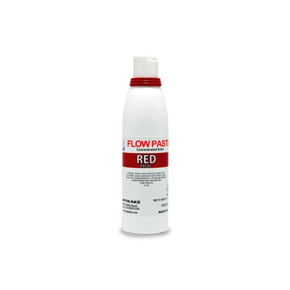 Kopykake Flow Paste Red 8oz