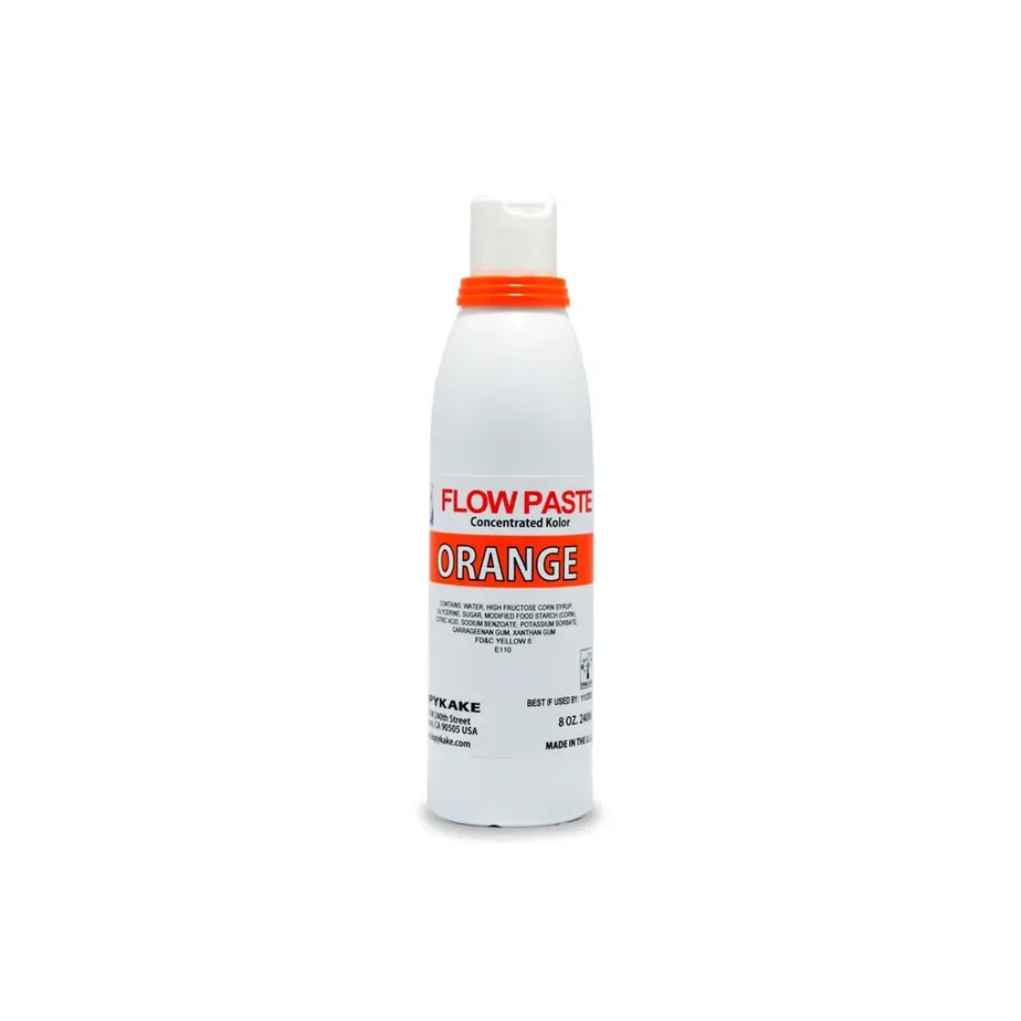 Kopykake Flow Paste Orange 8oz
