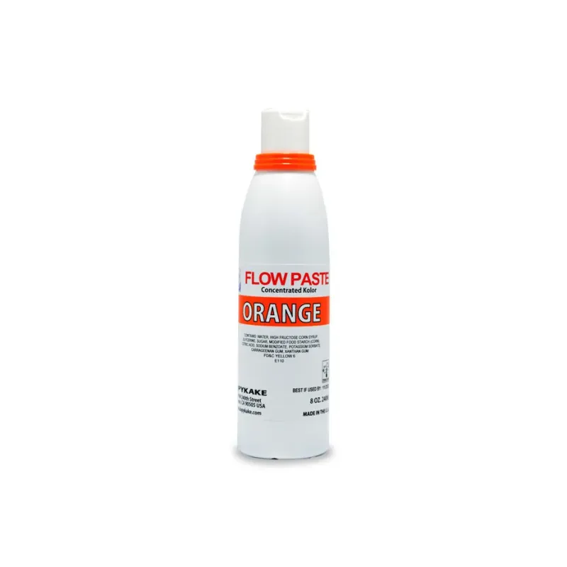Kopykake Flow Paste Orange 8oz