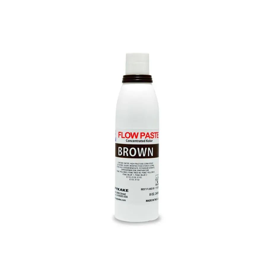 Kopykake Flow Paste Brown 8oz
