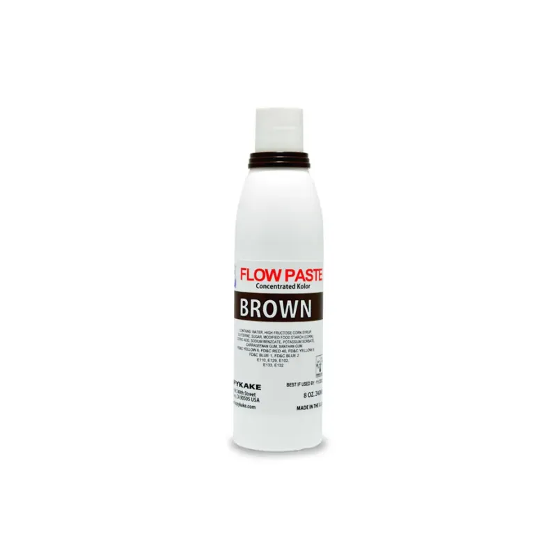 Kopykake Flow Paste Brown 8oz