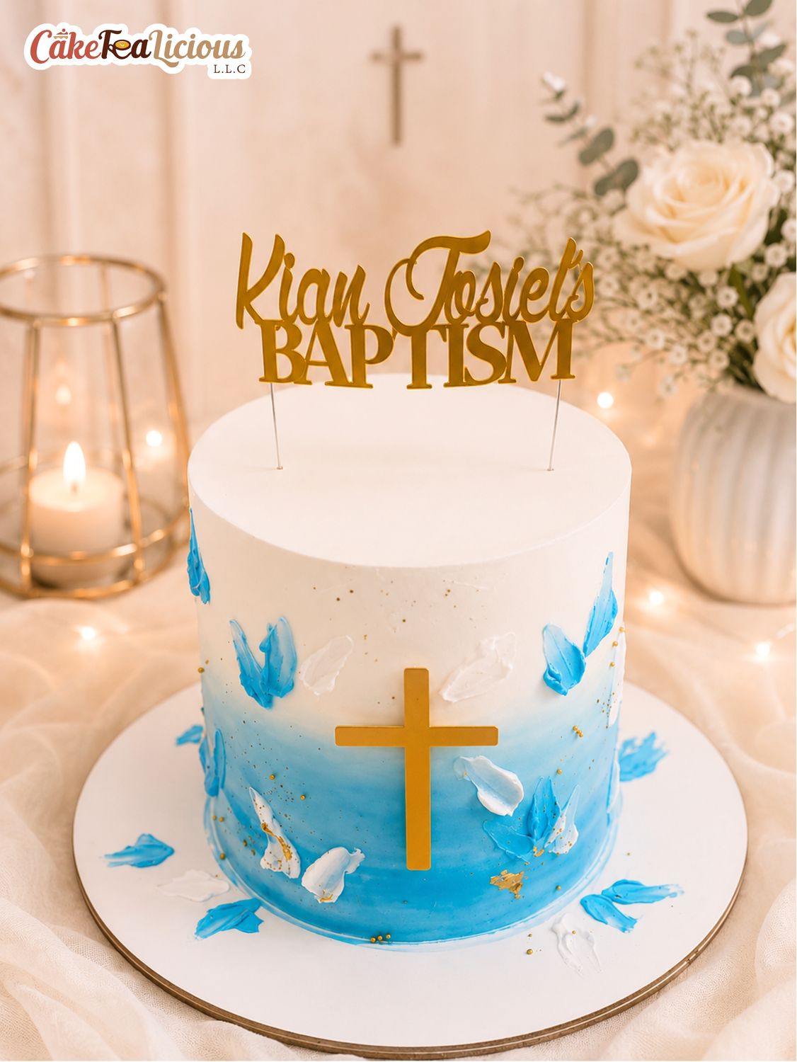 Baptism Cake 6
