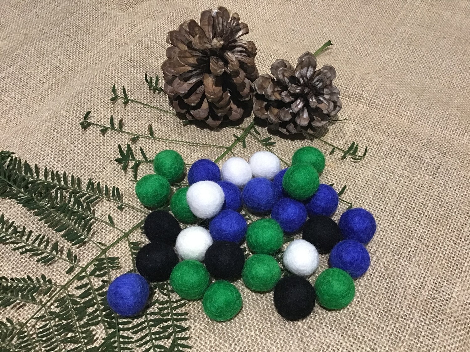 Torres Strait Islander Inspired Felt Balls