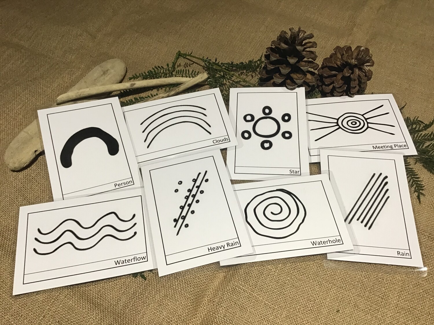 DISCONTINUED ITEM - Aboriginal Inspired Symbols - Environment and Community