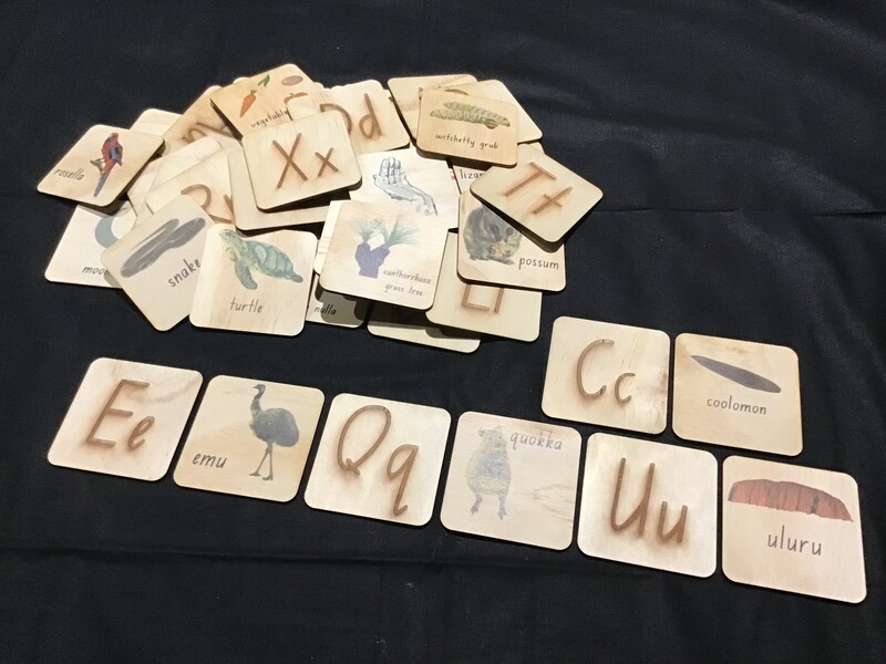 Indigenous A to Z Alphabet Matching Puzzle