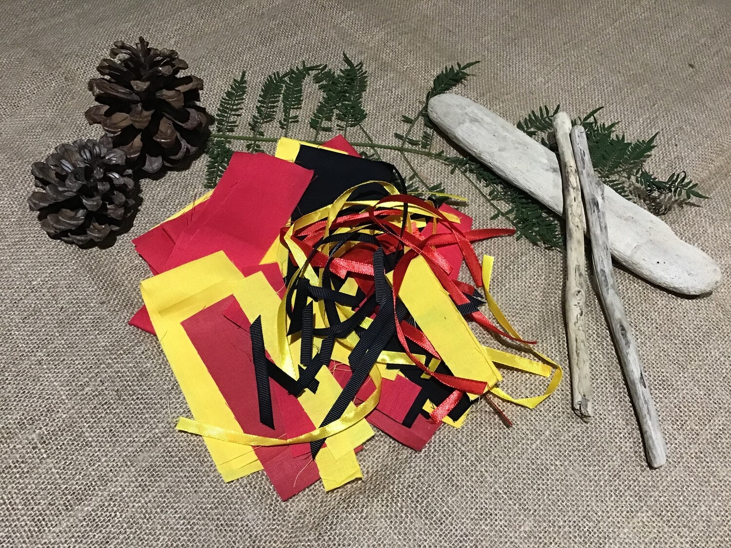 Aboriginal Collage Scrap Pack