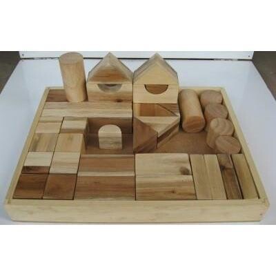 CLEARANCE ITEM - Natural Wooden Blocks