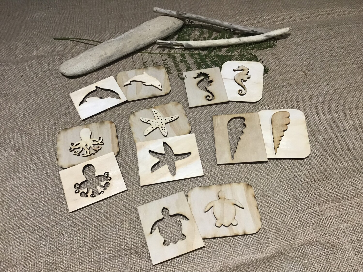 Sea Life Stamps