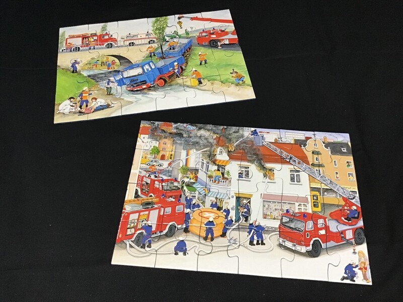 Fire Rescue 2 x 20pce Puzzle Set
