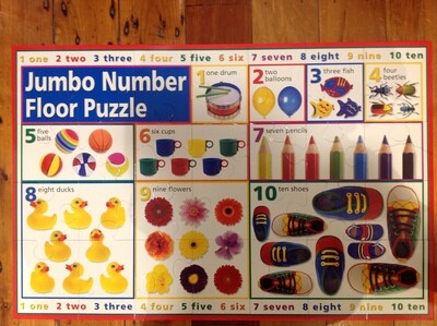 Jumbo 28pce Numbers Floor Puzzle