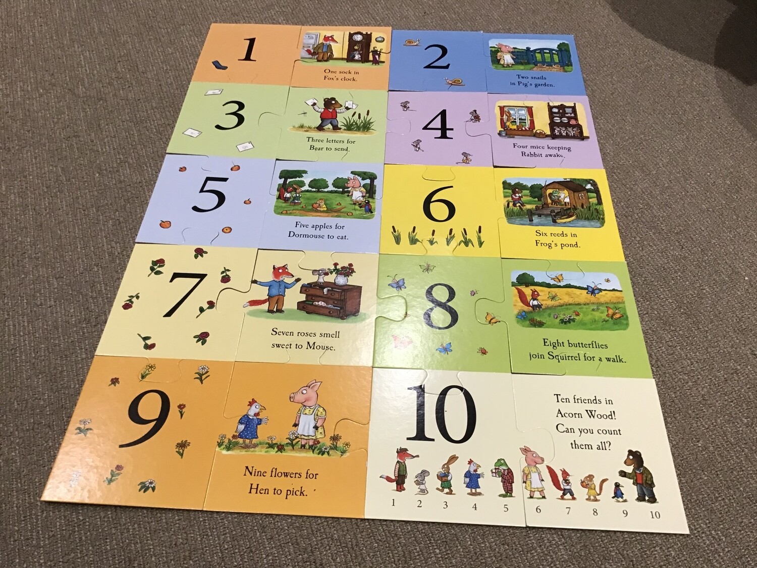 Tales from Acorn Wood 20pce Floor Puzzle