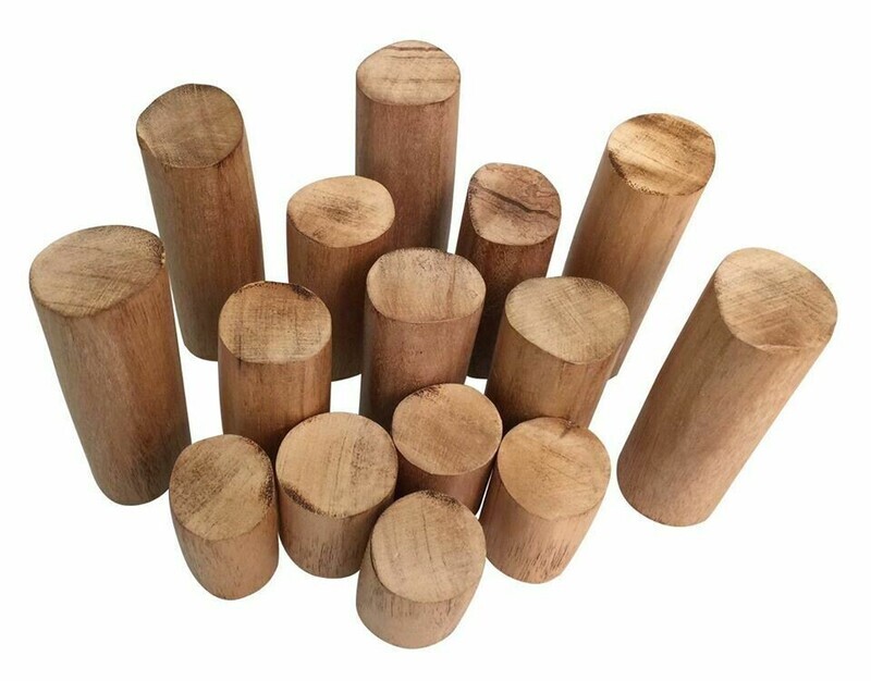 CLEARANCE ITEM - Wooden Stacking Trunks