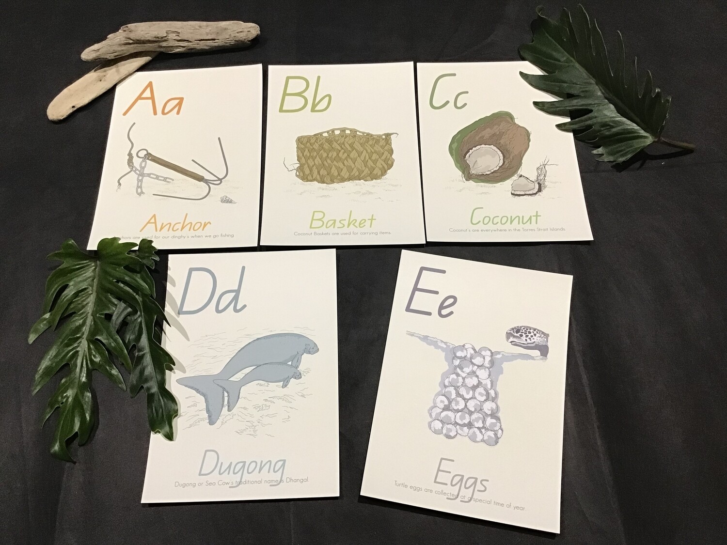 DISCONTINUED ITEM - Torres Strait Islander Alphabet Display Cards