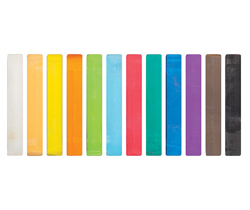 Basics Chalk Pastels 12&#39;s