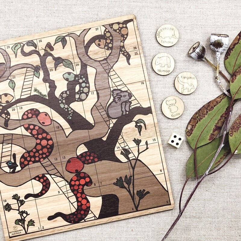 Australian Snakes and Ladders Game