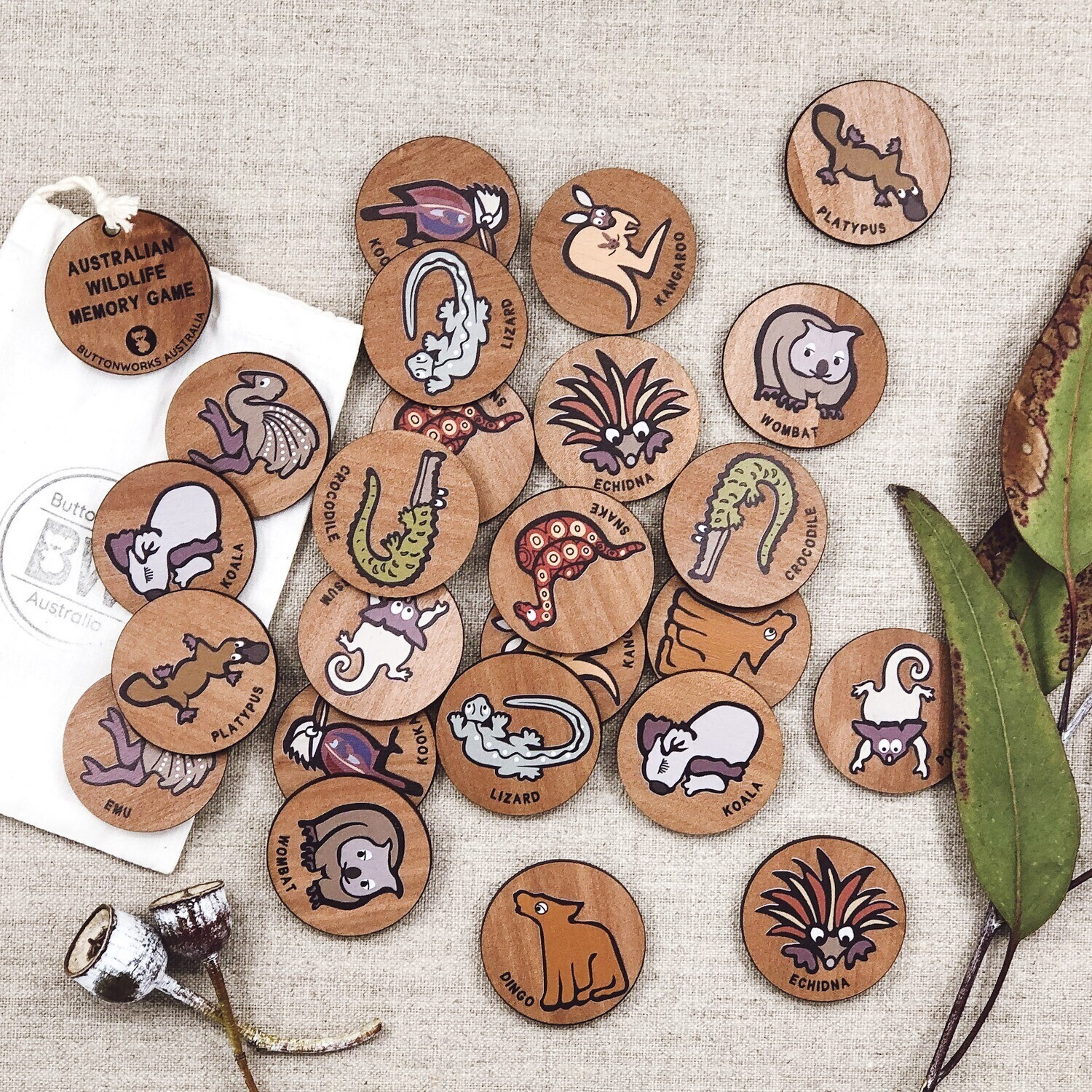 Jolly Animals Memory Game