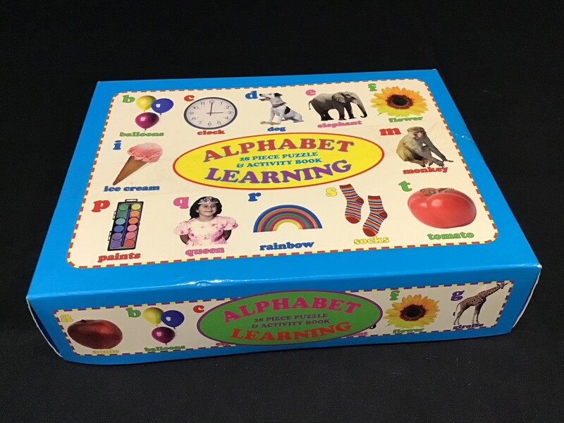 Alphabet Learning 28pce Puzzle with Activity Book