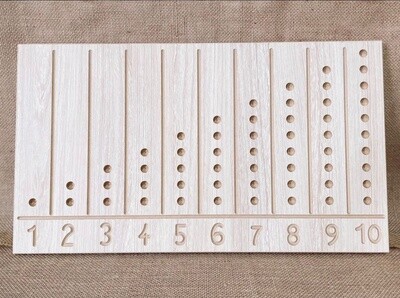Number Counting Board