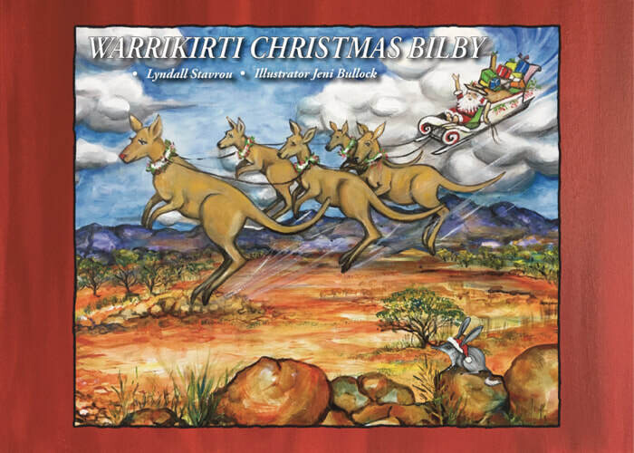 CLEARANCE ITEM - Warrikirti Christmas Bilby (PB) by Lyndall Stavrou