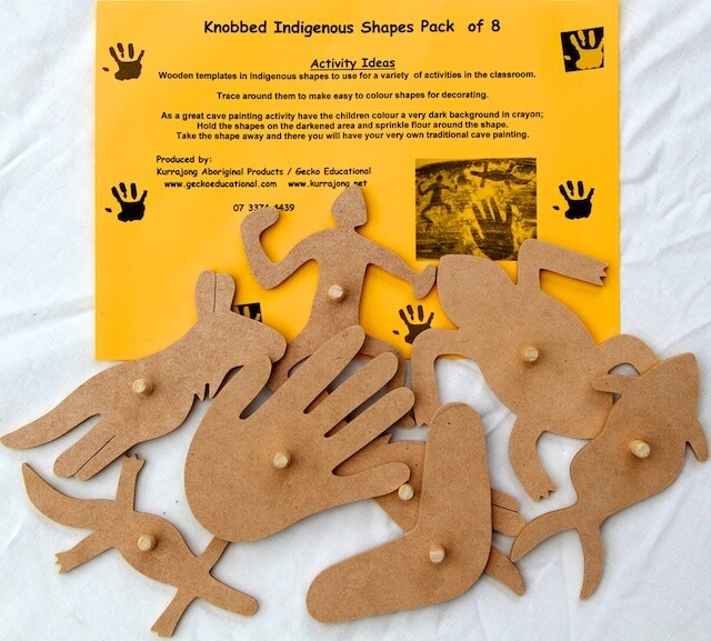 Indigenous Knobbed Shapes Activity Pack