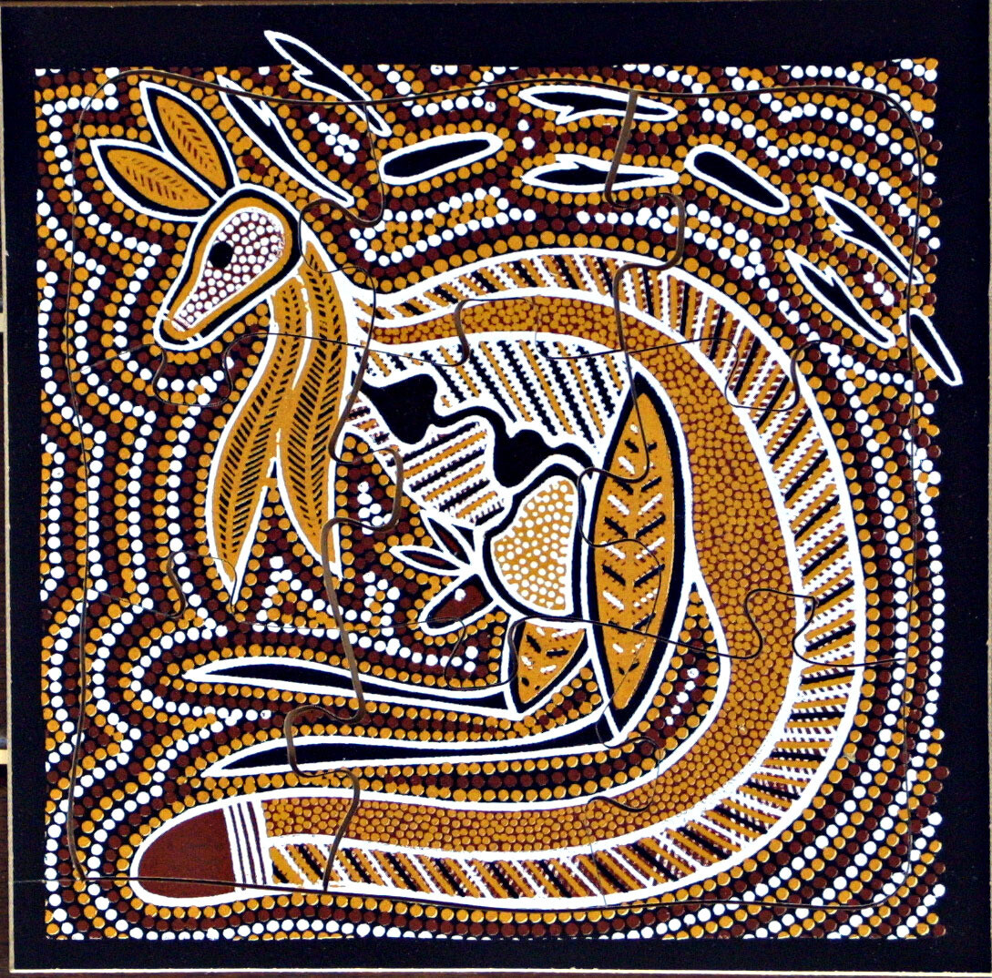 Kangaroo Dreaming Jigsaw