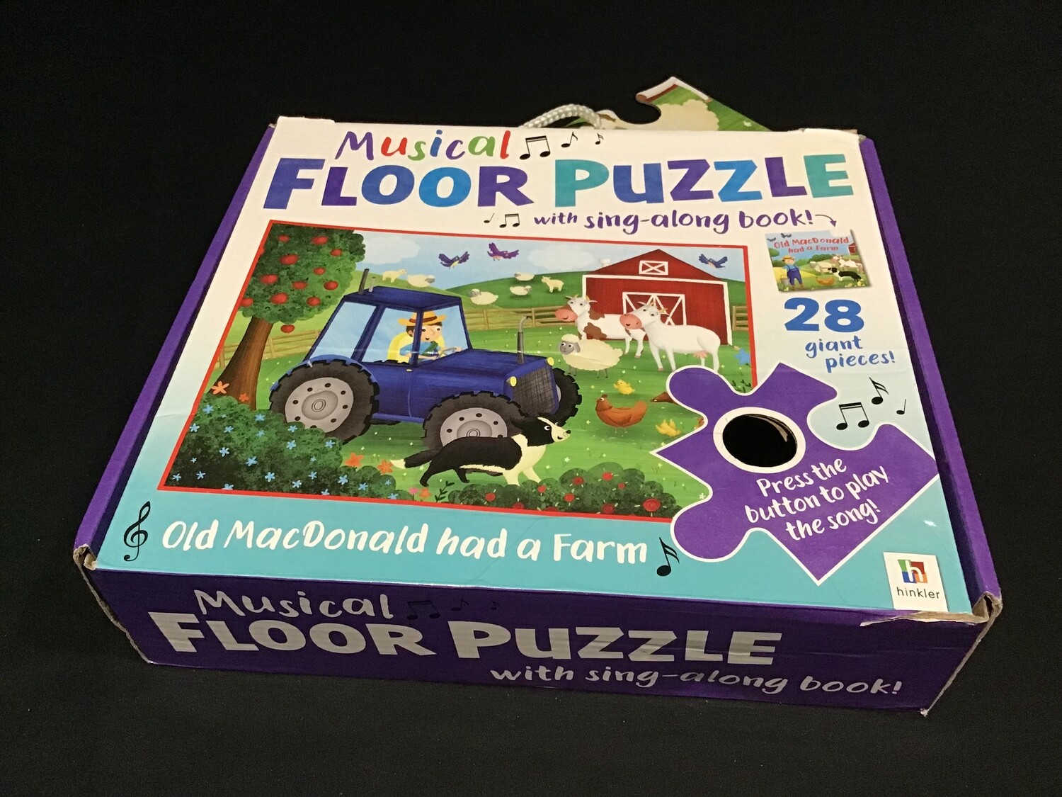 Old Macdonald had a Farm 28pce Floor Puzzle with Book