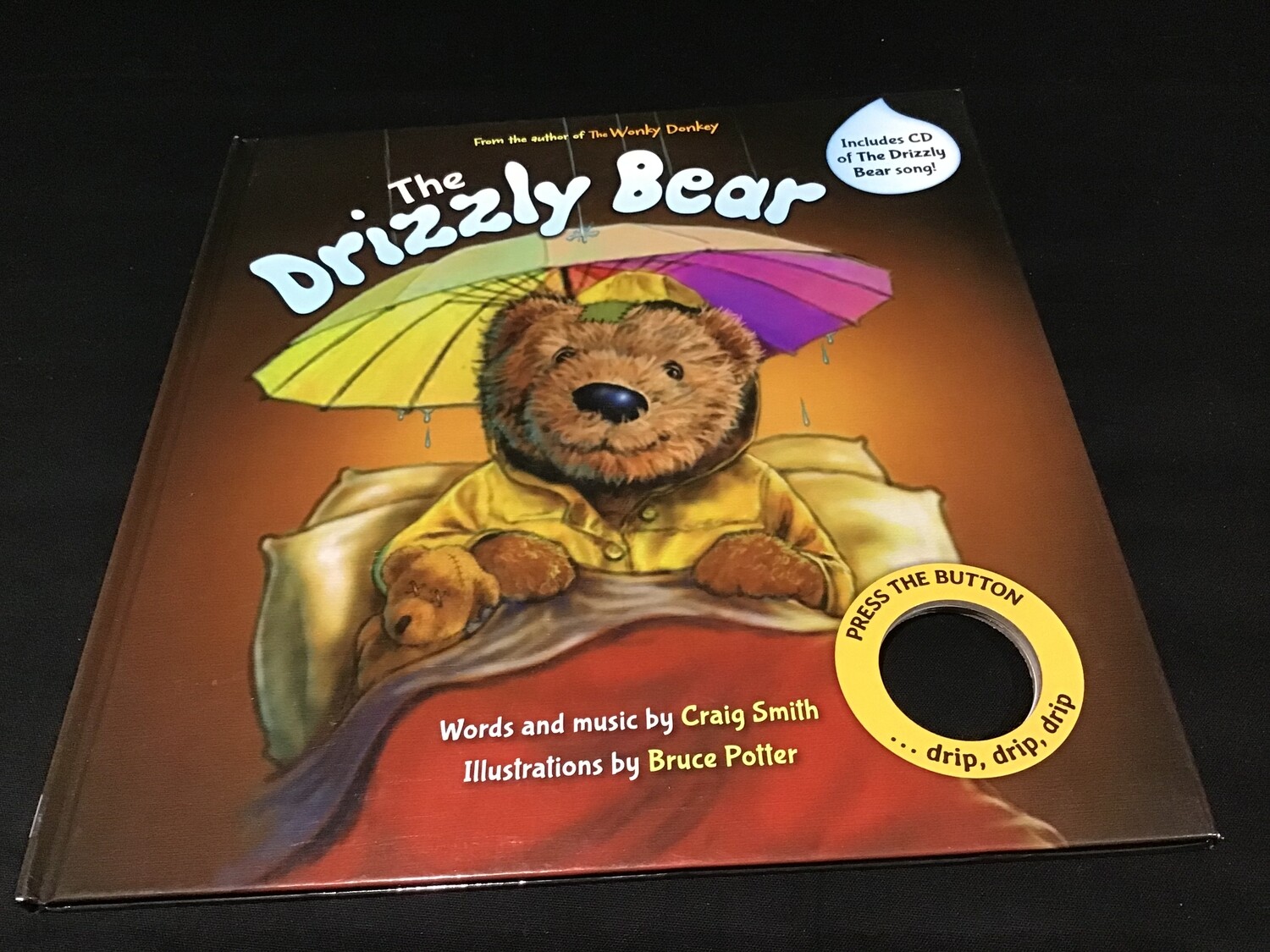 The Drizzly Bear (no button)