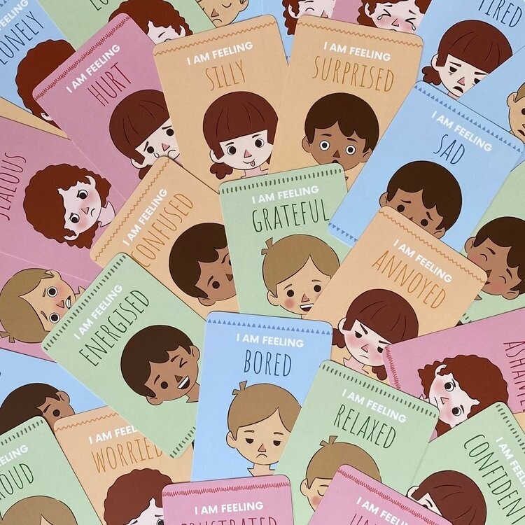 My Zones of Feelings Flash Cards